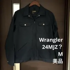 美品 Wrangler 24MJZ？ ワークジャケット M ネイビーのサムネイル