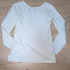 極暖ヒートテックコットンUネックT エクストラウォーム ユニクロ ホワイト S