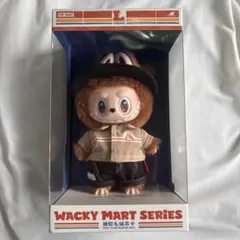 【未開封】 LABUBU WackyMart ぬいぐるみペンダント 店員ラブブ