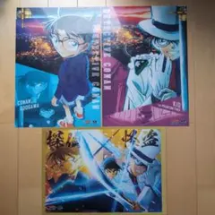 【非売品×状態◎】★名探偵コナン×くら寿司★クリアポスター/100万ドルの五稜郭