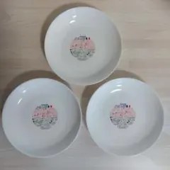 白いフレンチディッシュ ３皿セットのサムネイル