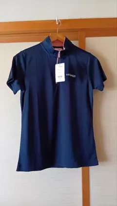 Kaepa ハーフジップ 半袖Tシャツ ネイビー Mサイズ 新品のサムネイル