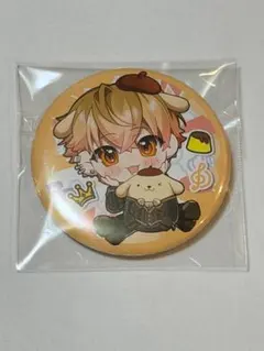 シクフォニ みこと サンリオ コラボ 缶バッジ ポムポムプリン SD