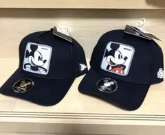 【新品】Disney ミッキーマウス キャップ ブラック