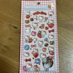 サンリオ キティ ボンボンドロップ風シール 未使用