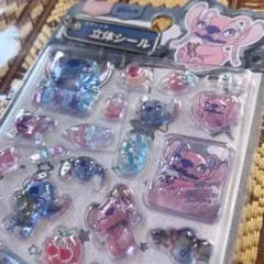[日本語]スティッチ 立体シール
