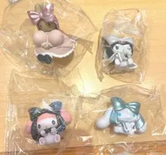 サンリオキャラクターズ バレエリボン フィギュア 全4種 コンプセット