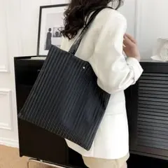 シンプル✨A4トートバッグ サブバッグ 入園入学式 結婚式 冠婚葬祭 ブラック