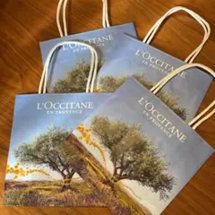 ロクシタン　ショップバッグ4枚セット♪