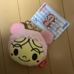 新品 アカチャンマン ぬいぐるみ リール付き 限定 パスケース