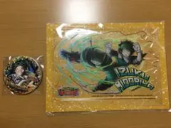 僕のヒーローアカデミア　ナムコ　アクリルボード　緑谷出久セット