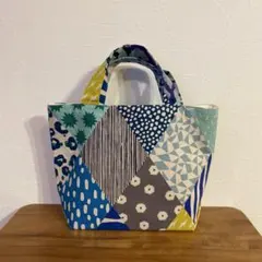 トートバッグ ハンドメイド パッチワーク風