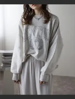 Bonjour Sagan スウェット　ライトグレー