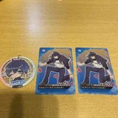 カラフルピーチ　なおきりキーホルダー、カード