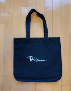 Ron Herman ロンハーマン バッグ 牛皮レザー 黒 - メルカリ