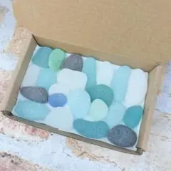 天然シーグラス箱いっぱいセット