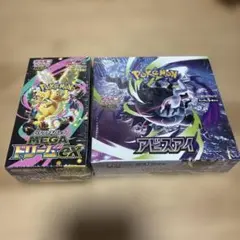メガドリームex2box アビスアイ2boxシュリンク、ぺりぺりなし レシート