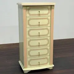 H112K68b イタリア製 スリムチェスト ロココ調