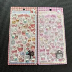 【正規品】ハローキティーボンボンドロップシール 2枚セット