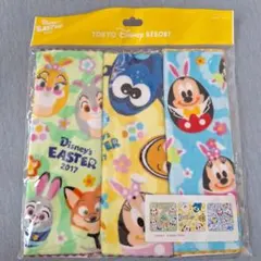 2017年東京ディズニーリゾート イースタータオル 3枚セット