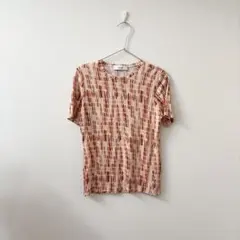 ヘルノ　総柄モザイクTシャツ M 美品のサムネイル