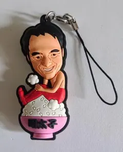 オカザえもん ラバーマスコット ストラップ - メルカリ