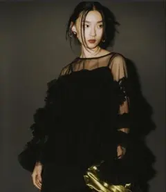 アンドレスド / ANDRESD デコラティブチュールトップス