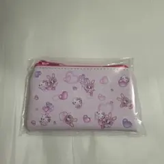 ハローキティ×メゾピアノ小型ポーチ ピンク