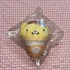 サンリオキャラクターズ クレープおくるみマスコット　ガチャ　4.ポムポムプリン