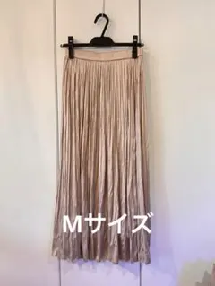 オフオン ロングスカート プリーツ