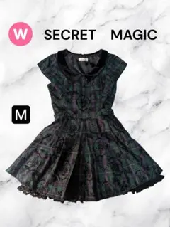 Secret Magic シークレットマジック チェック ワンピース グリーンのサムネイル