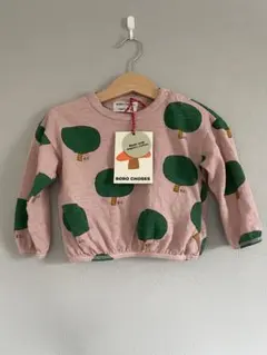 BOBO CHOSES プリントTシャツBaby Green Tree girl