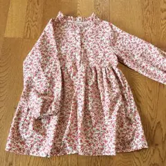 110cm程度☆小花柄ワンピース