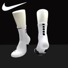 ナイキ エリートNIKE ELITE NBA ロゴ ソックス　ミドル丈