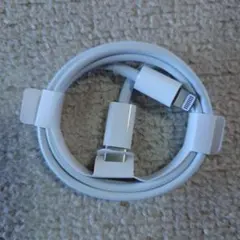 Apple純正 Lightningケーブル ホワイト