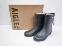 AIGLE エーグル エリオサ ボッティロン レインブーツ 黒 22.5cmのサムネイル