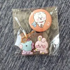 BT21 RJ 缶バッジ アクリルキーホルダー セットのサムネイル