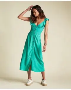 Billabong ビラボン キャミワンピース グリーン