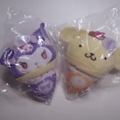 サンリオキャラクターズ クレープおくるみマスコット クロミ ポムポムプリン