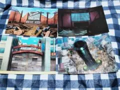 銀魂　イラストカード　4枚セット　背景　万事屋