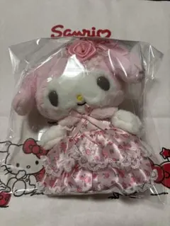 サンリオ　レディマイメロディデザイン　マスコットホルダー　ピンク