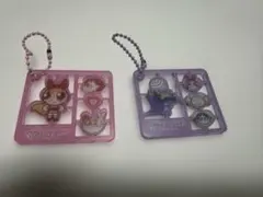 商品追加！パワーパフガールズプラスチックモデルキーホルダーブロッサム　モジョジョ