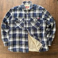 コンバース オールスター 裏ボア ネルシャツ メンズL