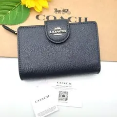 2025年最新】coach 財布 2つ折り ネイビーの人気アイテム - メルカリ