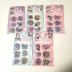 ラブブ 水シール5枚セット B