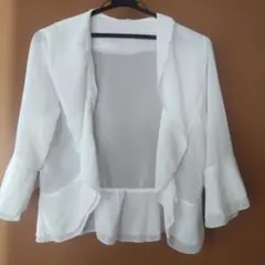 シフォンボレロ ホワイト Lサイズ