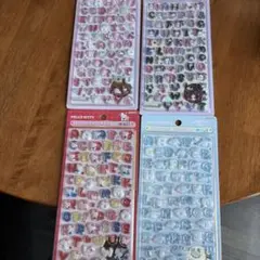 ボンボンドロップシール　文字 サンリオ　キティ　シナモン　クロミ　マイメロ