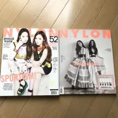 NYLON 2014年6月　2019年1月 f(x)クリスタル ジェシカ　雑誌