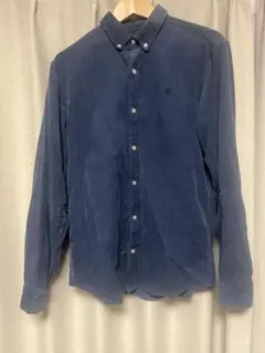 カーハート　コーデュロイシャツ　春服