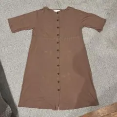 マタニティパジャマ ライトベージュ 前開き